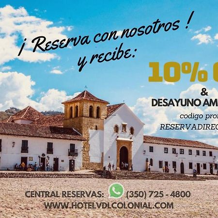 Hotel Vdl Colonial 비야 데 레이바 외부 사진