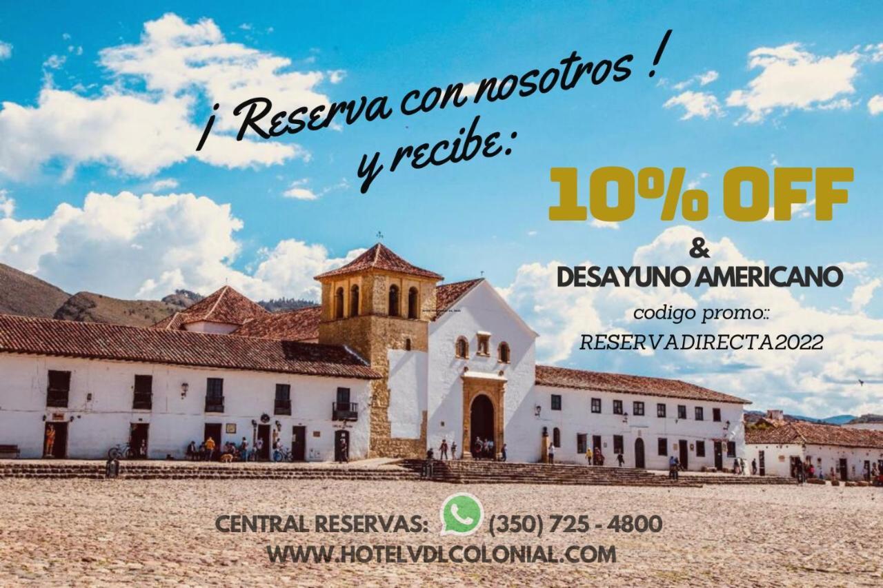 Hotel Vdl Colonial 비야 데 레이바 외부 사진